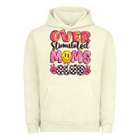 Pigment Pistachio over stimulated moms club Urban Hoodie - JahusDesignShop