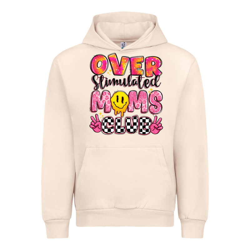 Over Stimulated Moms Club Urban Hoodie by JahusDesignShop | Teevron