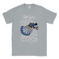 Heather Grey Little can of hate movie special dalek Classic Tee - maiPhamDesign