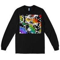 Black rainbow pride cowhide tumbler Long Sleeve Tee - FaDigitalArtStudio