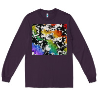 Plum rainbow pride cowhide tumbler Long Sleeve Tee - FaDigitalArtStudio