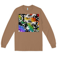 Toasted Coconut rainbow pride cowhide tumbler Long Sleeve Tee - FaDigitalArtStudio