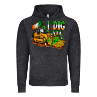 Vintage Black I dig you St. Patrick's Vintage Hoodie - OliviaCreatesArt