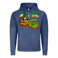 Vintage Denim I dig you St. Patrick's Vintage Hoodie - OliviaCreatesArt
