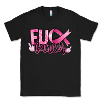 Black fuck breast cancer Classic Tee - RanaPortraitStore