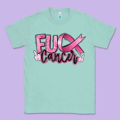 Fuck Breast Cancer Classic Tee Designed By Ranaportraitstore