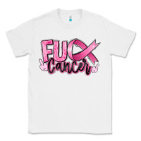 White fuck breast cancer Classic Tee - RanaPortraitStore