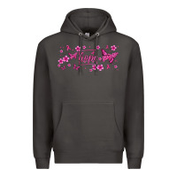 Smoke hope breast cancer butterfly Premium Hoodie - Jasminsmagicworld