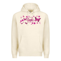 Tofu hope breast cancer butterfly Premium Hoodie - Jasminsmagicworld