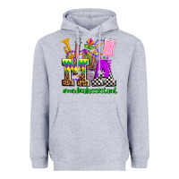 Heather Grey mardi gras ma medical assistant Heavyweight Hoodie - AdoDesignShop