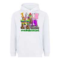 White mardi gras ma medical assistant Heavyweight Hoodie - AdoDesignShop