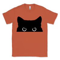 Peeking Cat Classic Tee | Teevron