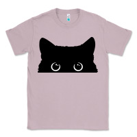 Lilac Peeking Cat Classic Tee - maiPhamDesign