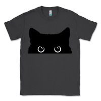 Smoke Peeking Cat Classic Tee - maiPhamDesign