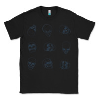 Black Skulls Classic Tee - maiPhamDesign