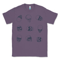 Lavender Skulls Classic Tee - maiPhamDesign