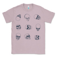 Lilac Skulls Classic Tee - maiPhamDesign