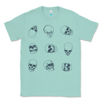 Seafoam Skulls Classic Tee - maiPhamDesign