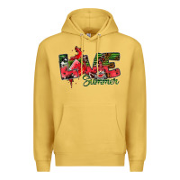 Antique Gold Love Summer Premium Hoodie - CowhideDigitalArt