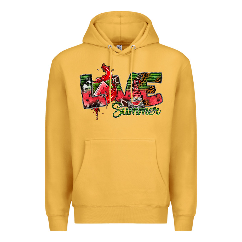 Love Summer Premium Hoodie by CowhideDigitalArt | Teevron