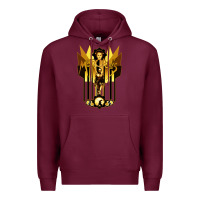 Burgundy #metropolis drama Premium Hoodie - maiPhamDesign