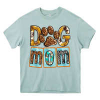 Arona Dog Mom with Paw Heavy Core Tee - texasbilliewilder