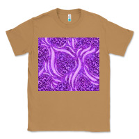 Toasted Coconut purple glitter with leopard pattern Classic Tee - TumblerDesignByShophia