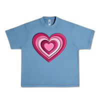 Pebble Blue sweet heart olivia Urban Heavy Tee - OliviaCreatesArt