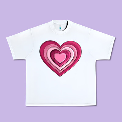 Sweet Heart Olivia Urban Heavy Tee Designed By Oliviacreatesart