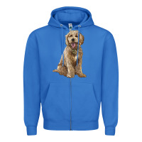 True Royal goldendoodle Zipper Hoodie - BarkalooDesign