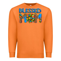 Carrot blessed mom autism Premium Sweatshirt - AdoDesignShop
