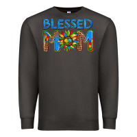 Smoke blessed mom autism Premium Sweatshirt - AdoDesignShop