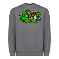 Storm st patricks day western hearts Heavyweight Sweatshirt - Artiststas