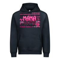 Navy mama its okay typography Urban Hoodie - JahusDesignShop