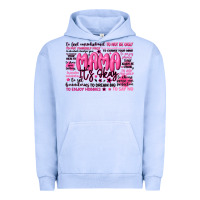 Pigment Grape Ice mama its okay typography Urban Hoodie - JahusDesignShop