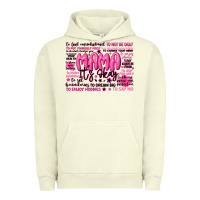 Mama Its Okay Typography Urban Hoodie | Teevron