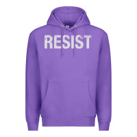 Purple resist united states america protest rebel political Premium Hoodie - maiPhamDesign