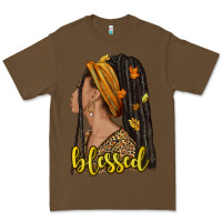 Cacao Fall afro woman blessed Premium Tee - NancyCooperArtShop