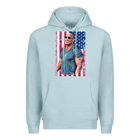 Blue Mist Dwayne The Rock Johnson Men Gift Premium Hoodie - maiPhamDesign