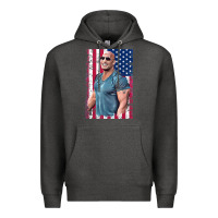 Charcoal Heather Dwayne The Rock Johnson Men Gift Premium Hoodie - maiPhamDesign