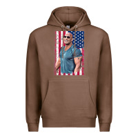 Chestnut Dwayne The Rock Johnson Men Gift Premium Hoodie - maiPhamDesign