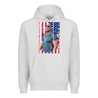Dove Grey Dwayne The Rock Johnson Men Gift Premium Hoodie - maiPhamDesign