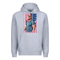 Heather Grey Dwayne The Rock Johnson Men Gift Premium Hoodie - maiPhamDesign