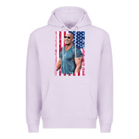 Lilac Dwayne The Rock Johnson Men Gift Premium Hoodie - maiPhamDesign