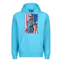 Ocean Blue Dwayne The Rock Johnson Men Gift Premium Hoodie - maiPhamDesign