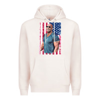 Pale Pink Dwayne The Rock Johnson Men Gift Premium Hoodie - maiPhamDesign