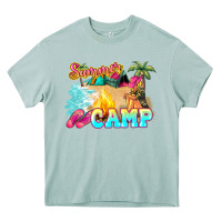 Arona summer camp Heavy Core Tee - NancyCooperArtShop
