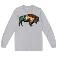 Moon Dust gemstone bison Long Sleeve Tee - RanaPortraitStore