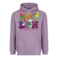Lavender mardi gras lpn licensed practical nurse Heavyweight Hoodie - AdoDesignShop