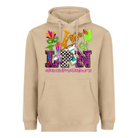 Mushroom mardi gras lpn licensed practical nurse Heavyweight Hoodie - AdoDesignShop